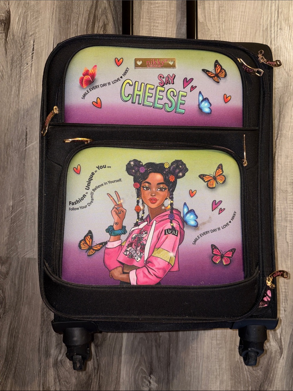 Nikky by Nicole Lee' Travel Carry-On Luggage- pre-owned